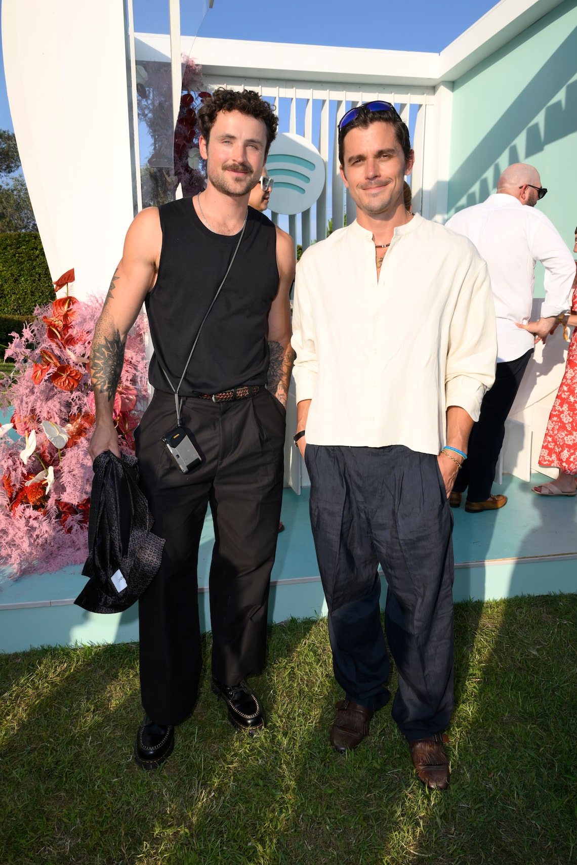 Dylan Efron and Antoni Porowski attended Spotify's intimate evening of music and culture featuring a performance from Charlie Puth during Cannes Lions 2025.