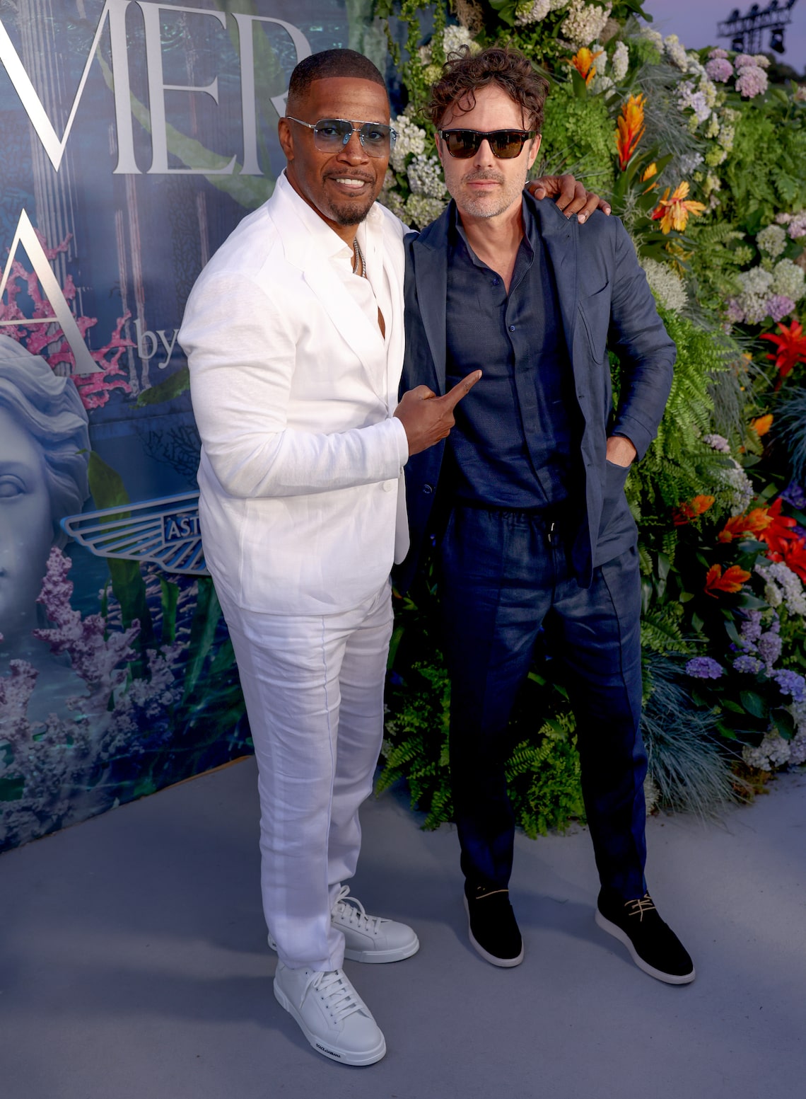 Jamie Foxx and Casey Affleck met up at the second annual The Summer Gala by Gala One at the prestigious Golf Club Saint-Tropez, where guests enjoyed Clase Azul Tequila cocktails.