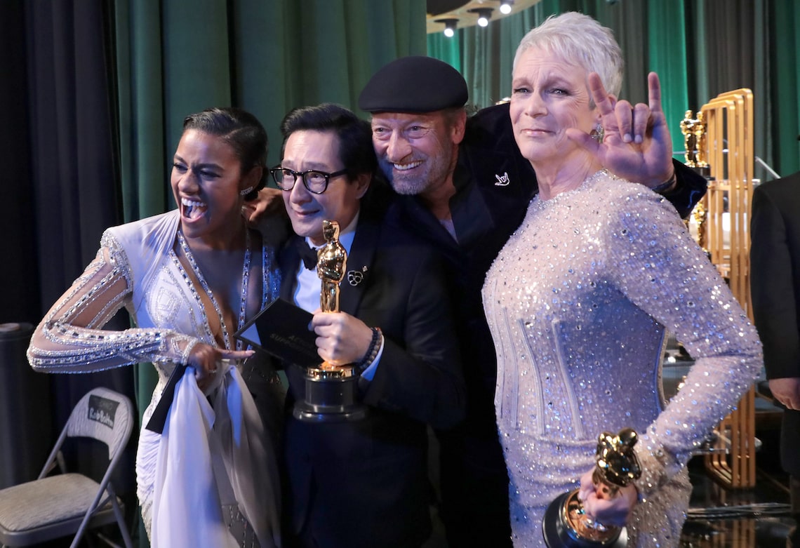 Ariana DeBose, Ke Huy Quan, Troy Kotsur and Jamie Lee Curtis