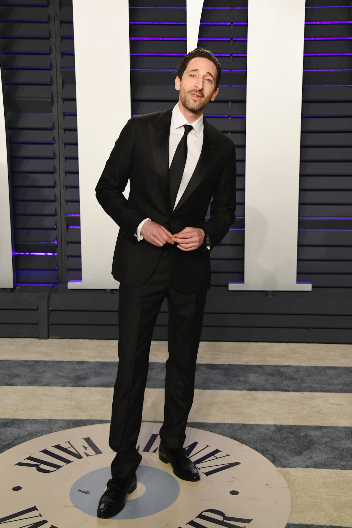 Adrien Brody attends the 2019 Vanity Fair Oscar Party.
