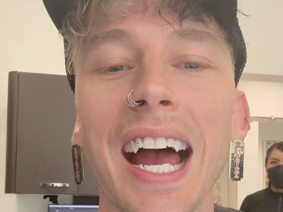 Machine Gun Kelly Unveils Neck Tattoos