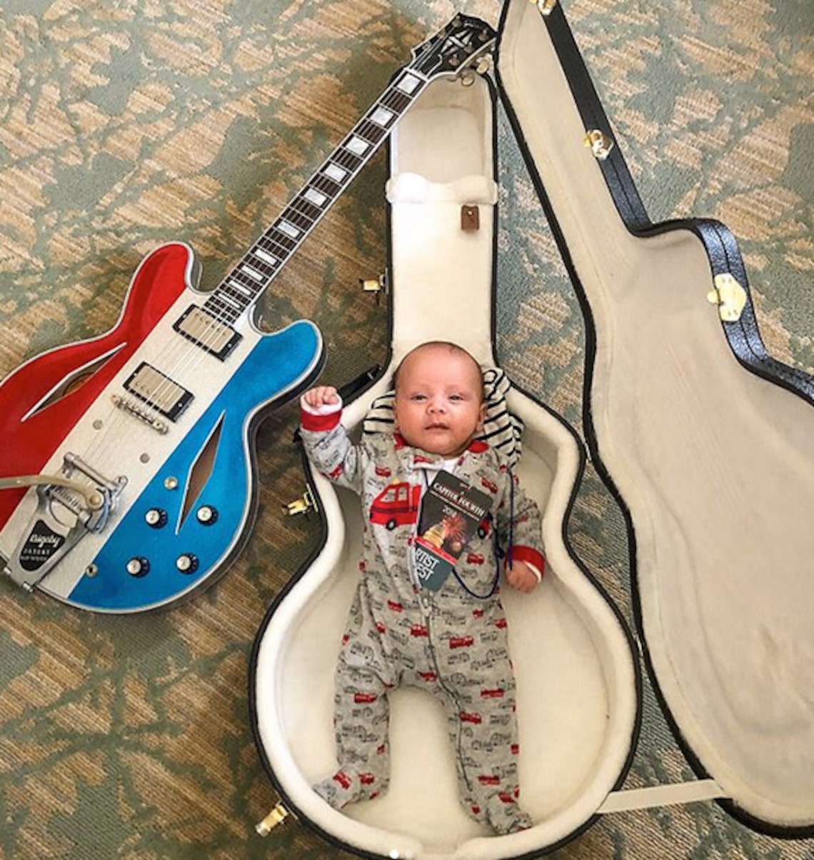 John Stamos' son Billy was ready to rock for his dad's hosting duties at A Capitol Fourth!