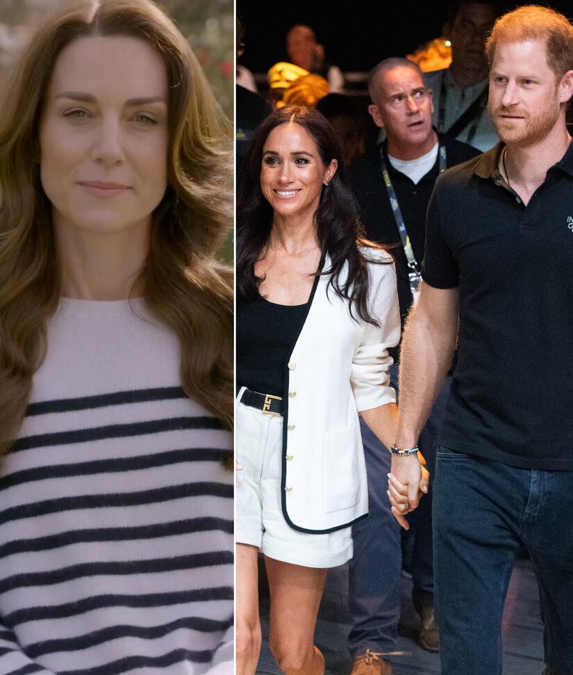 Prince Harry & Meghan Markle Learned of Kate Middleton's Cancer Diagnosis on TV (Report)