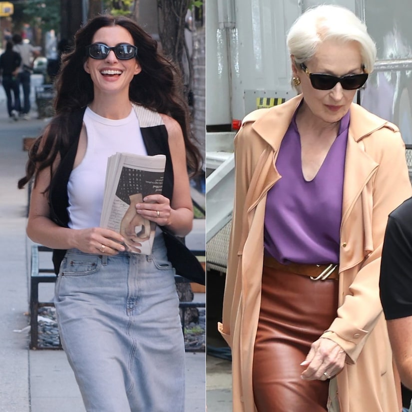 Anne Hathaway & Meryl Streep Begin Filming ‘Devil Wears Prada 2’ in NYC