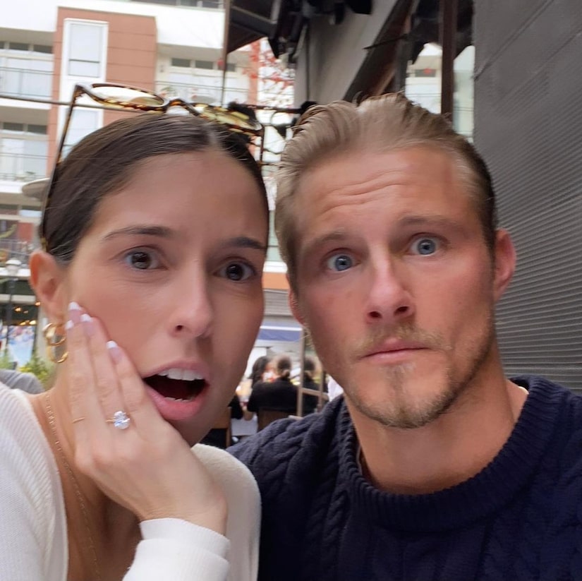 Engaged! Alexander Ludwig Pops