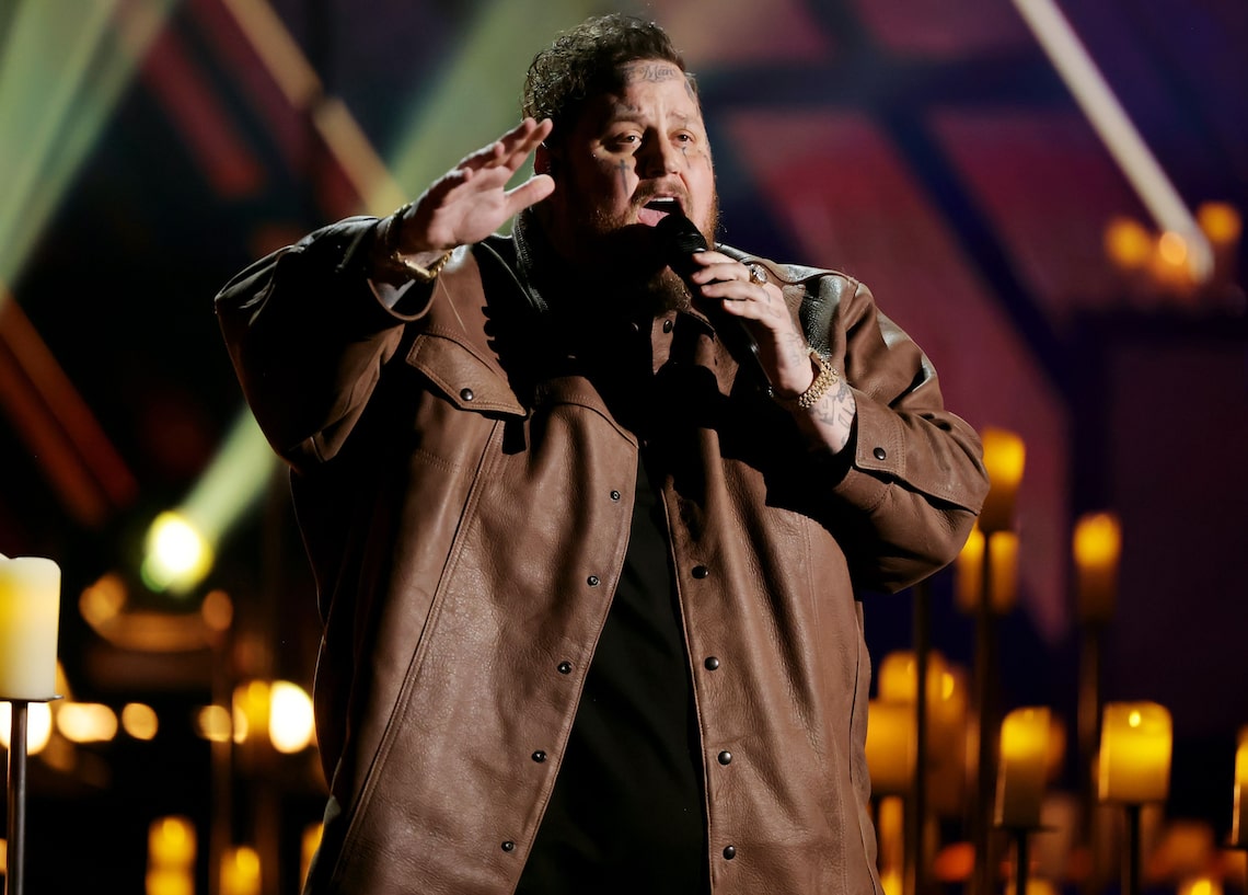 Jelly Roll performs.